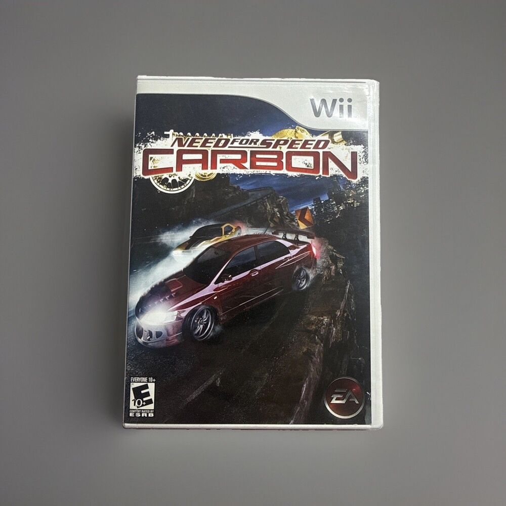 Need for Speed Carbon Nintendo Wii Complete w/ Manual CIB - Tested